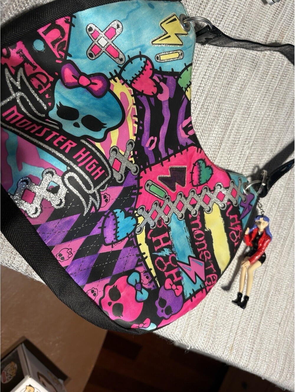 Y2K RARE MONSTER HIGH DOLLS PURSE MONSTER HIGH PURSE MONSTER HIGH BAG